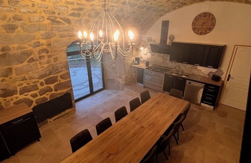 Lunac House | Le gite du Parayre, a renovated barn with games room, in Aveyron, France