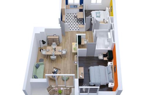 Laval Apartment | Le Grand Chambord 2