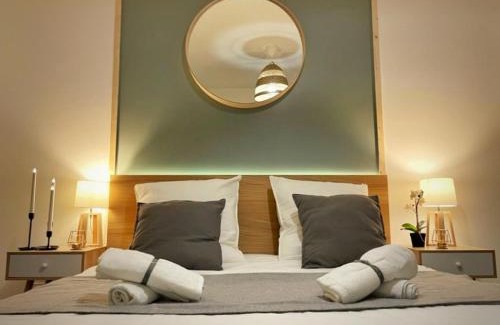 Longvic Apartment | Le GREEN'SPA - DIJON - SPA-jardin-parking privé
