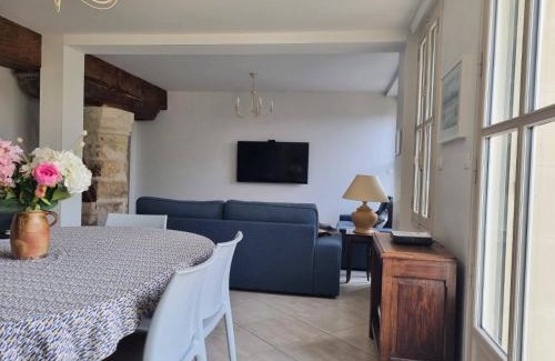 Amboise Apartment | Le Grenier à Sel d'Amboise 5 pers PMR, parking privé, terrasse, maison historique