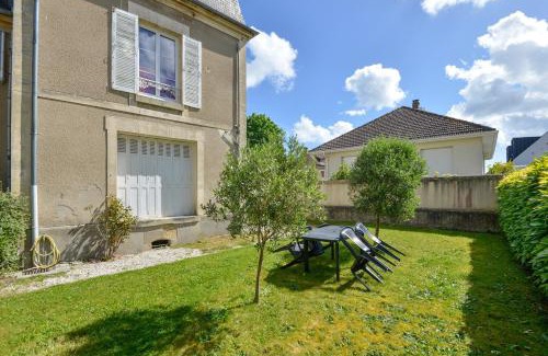 Bernieres-sur-Mer Apartment | Le Haut de la Roseraie - Studio 3p avec vue mer