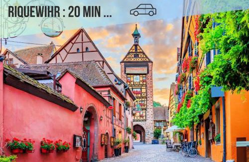 Horbourg-Wihr Apartment | Le jardin secret - Colmar - WIFI