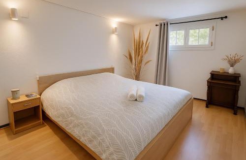 Raphele-les-Arles Apartment | Le jardinet d'Emma - Appart RDC avec jacuzzi, parking, au calme