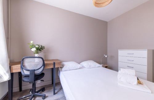 Parilly Apartment | Le Jules, 3 chambres, parking à Vénissieux
