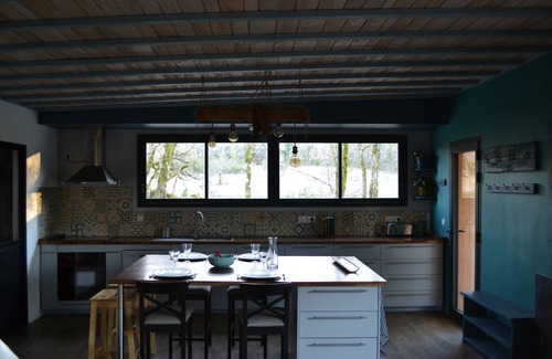 Esclauzels Ski Chalet | Le Lagon Vert, Relaxation, Nature and Nordic bathing.