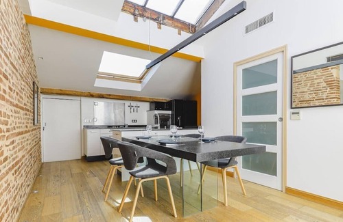 Toulouse City-Centre Apartment | Le Loft - Hypercentre - Capitole - Clim