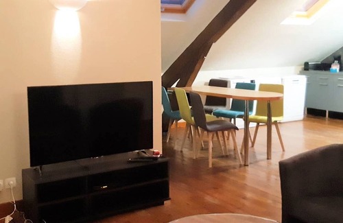 Champ-Capelet Apartment | Le Loft HZ Large, comfortable apartment for 4 people