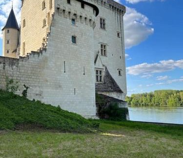 Montsoreau House | Le logis des diligences - Vue sur le château