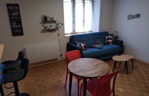 Saint-Lupicin Apartment | Le Lupicin, a comfortable, spacious studio in the heart of the Haut Jura nature park.