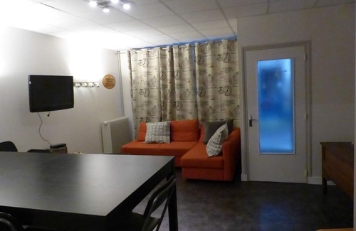 Rochefort-Montagne House | Le Lys holiday home, private courtyard and sauna.