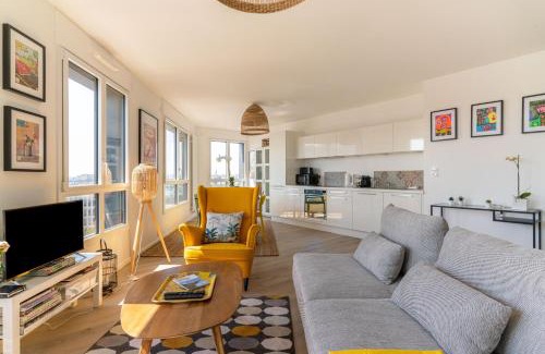 Vieux Malakoff Apartment | Le Manhattan - Grand 3 chambres - Vue panoramique