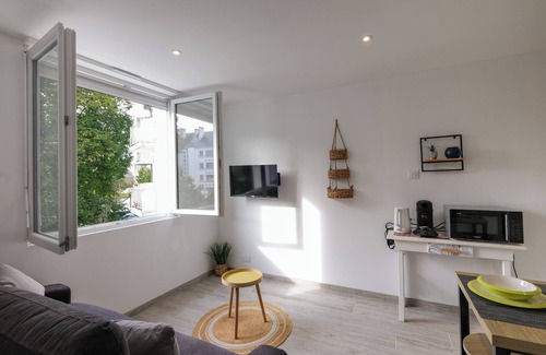 Saint-Nazaire Apartment | Le Manoë- 200m gare - Wifi