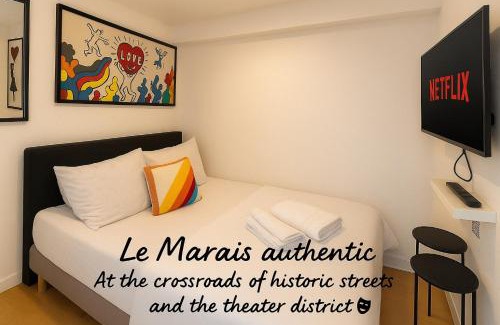 Strasbourg -Saint-Denis Apartment | LE MARAIS-SAINT MARTIN working & living