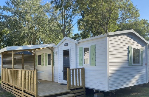 Angles House | Le MarieElodie85 mobilhome tout confort dans camping Le Clos Cottet