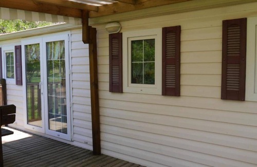 Lezan House | LE MAS DES CHENES Mobile Home 4 people A