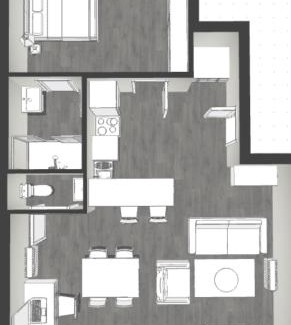 Perigueux Apartment | LE MOBILE - Climatisé - Proche de la gare - Centre ville-PROPERTY RENTAL NM