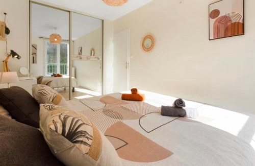 La Madeleine Apartment | Le Nala - Spacious - AC - WIFI - 10 min from the sea