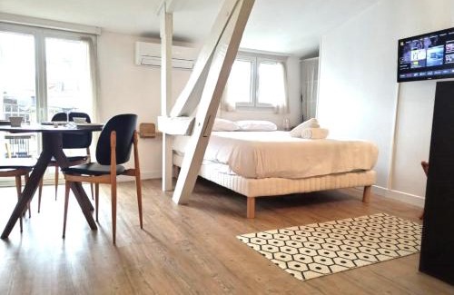 Centre Ville Apartment | Le Nid Citadin - Ultra Calme - Terrasse avec Vue