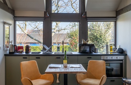 Honfleur Apartment | Le Nid de La Maison Saint Léonard | Lovely Shared Garden in the Heart of Ho
