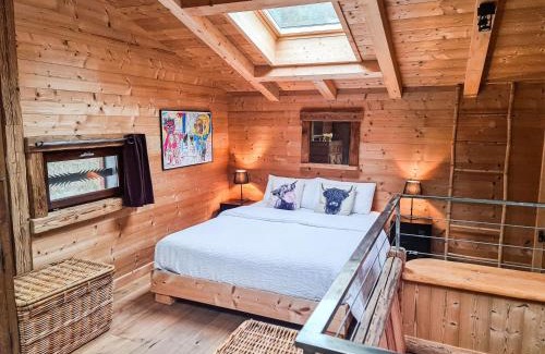 Saint-Jean-de-Sixt Ski Chalet | Le Noisetier - Mini Chalet 2 pers - 2min la Clusaz - AravisTour
