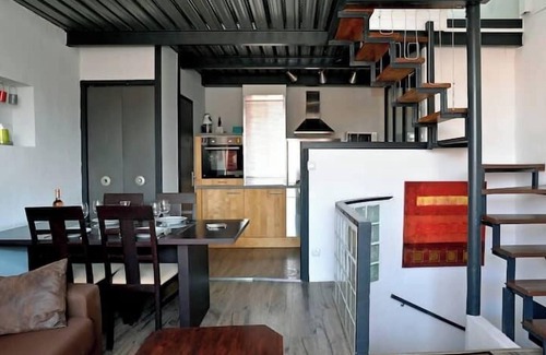 Quartier du Panier Apartment | Le Panier- Superb duplex with sea view, terrace and spa bath near Vieux-Port