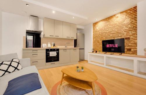 Carmes Apartment | Le Paradoux - Luxe & Brique au cœur de Toulouse