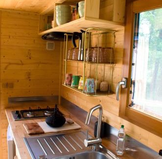 Silhac Other | Le Petit Rias en Roulotte, 4 personnes, coin cuisine et cabinet de toilette