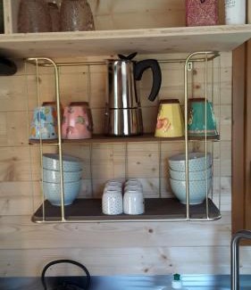 Silhac Other | Le Petit Rias en Roulotte, 4 personnes, coin cuisine et cabinet de toilette