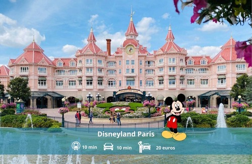 Bussy-Saint-Georges Apartment | Le Petit Bussy, 4 guest Disneyland Paris 10min