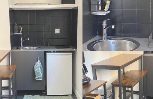 Faubourg-Raines Apartment | Le petit Canal de Bourgogne : Joli studio au centre Dijonnais