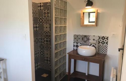 Portbail Ski Chalet | Le Petit Chalet de la Plage - Terrasse & Jardinet