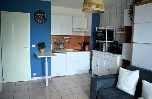 Courseulles-sur-Mer Apartment | Le Petit Matelot Studio Fonctionnel Avec Loggia