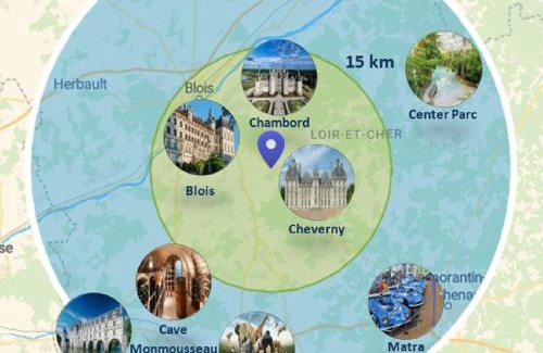 Cour-Cheverny House | Le petit Oberlin, entre Chambord et Zoo Beauval