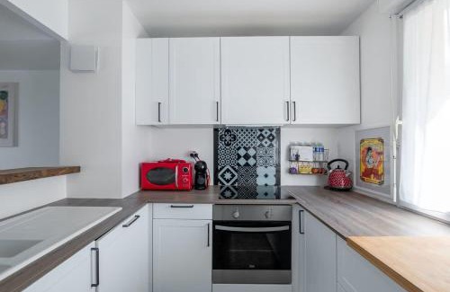 Bobigny Apartment | Le Picasso - Métro 5, terrasse, très calme