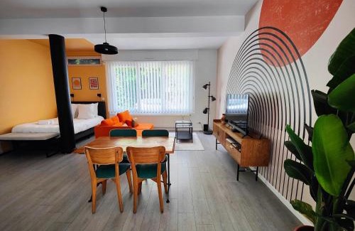 Malo-les-Bains Apartment | Le Rainbow - Grand studio avec terrasse