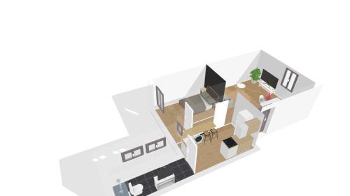 Saint Joseph/Mittelharth Apartment | Le Red St Léon : Lit Queen Size * WIFI * Idéal Couple