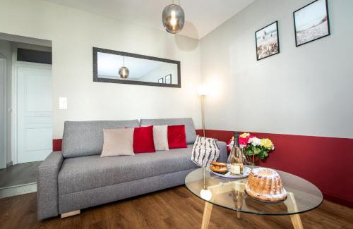 Saint Joseph/Mittelharth Apartment | Le Red St Léon : Lit Queen Size * WIFI * Idéal Couple