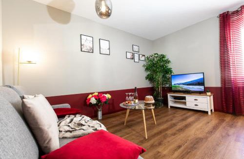 Saint Joseph/Mittelharth Apartment | Le Red St Léon : Lit Queen Size * WIFI * Idéal Couple