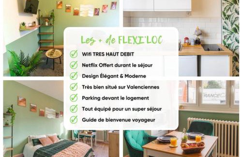 Valenciennes Apartment | LE REFUGE - NETFLIX I WIFI HAUT DEBIT I PARKING - Confort & Cosy