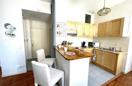 Saint - Aubin - Dupuy Apartment | Le Riquet - 4 people - Hyper Center - Metro