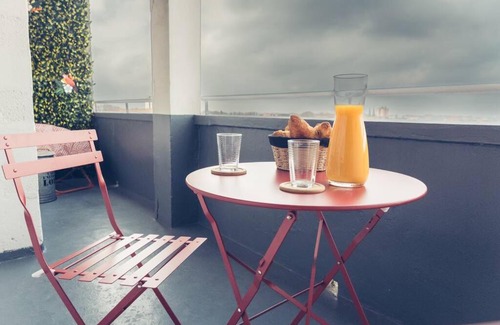 Dunkerque Centre Apartment | Le Rose - Centre Ville - Wifi