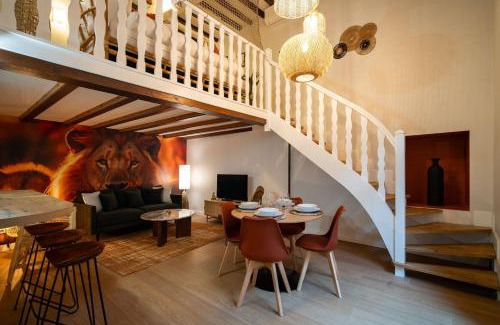 Castres Apartment | Le Savane - Grand Triplex Chaleureux, 2 Salons