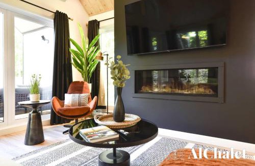 Pont-Rouge Ski Chalet | Le Scandinave - Détente avec Sauna et Spa privé