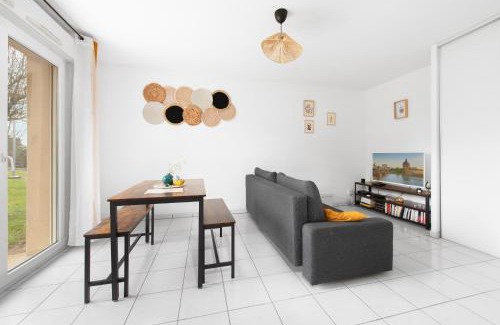 Colomiers Apartment | Le Tamaris, calme avec terrasse