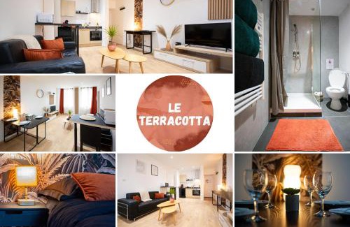 Montbeliard Apartment | Le Terracotta, plein centre, garage, WIFI-Netflix