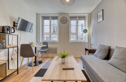 Gare-Jouvenet Apartment | Le Thibaut : studio rénové au coeur de Rouen