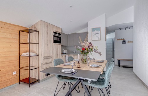 La Giettaz Apartment | Le Torraz - Apt avec balcons aux pieds des pistes