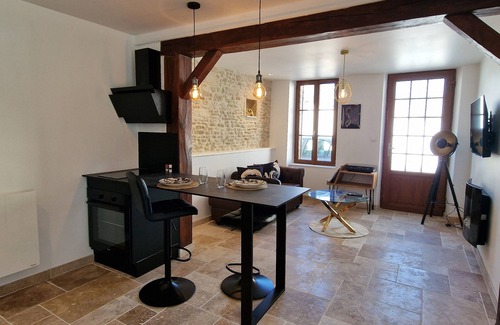 Hermanville-sur-Mer House | Le Triplex Romantique SPA Balneo duo * Sauna