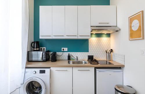 Agen Apartment | Le Yellow Studio neuf lumineux Agen hyper centre Gare 800m