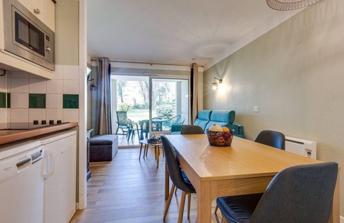 Soustons Apartment | Le Zeste - Terrasse et piscine partagée